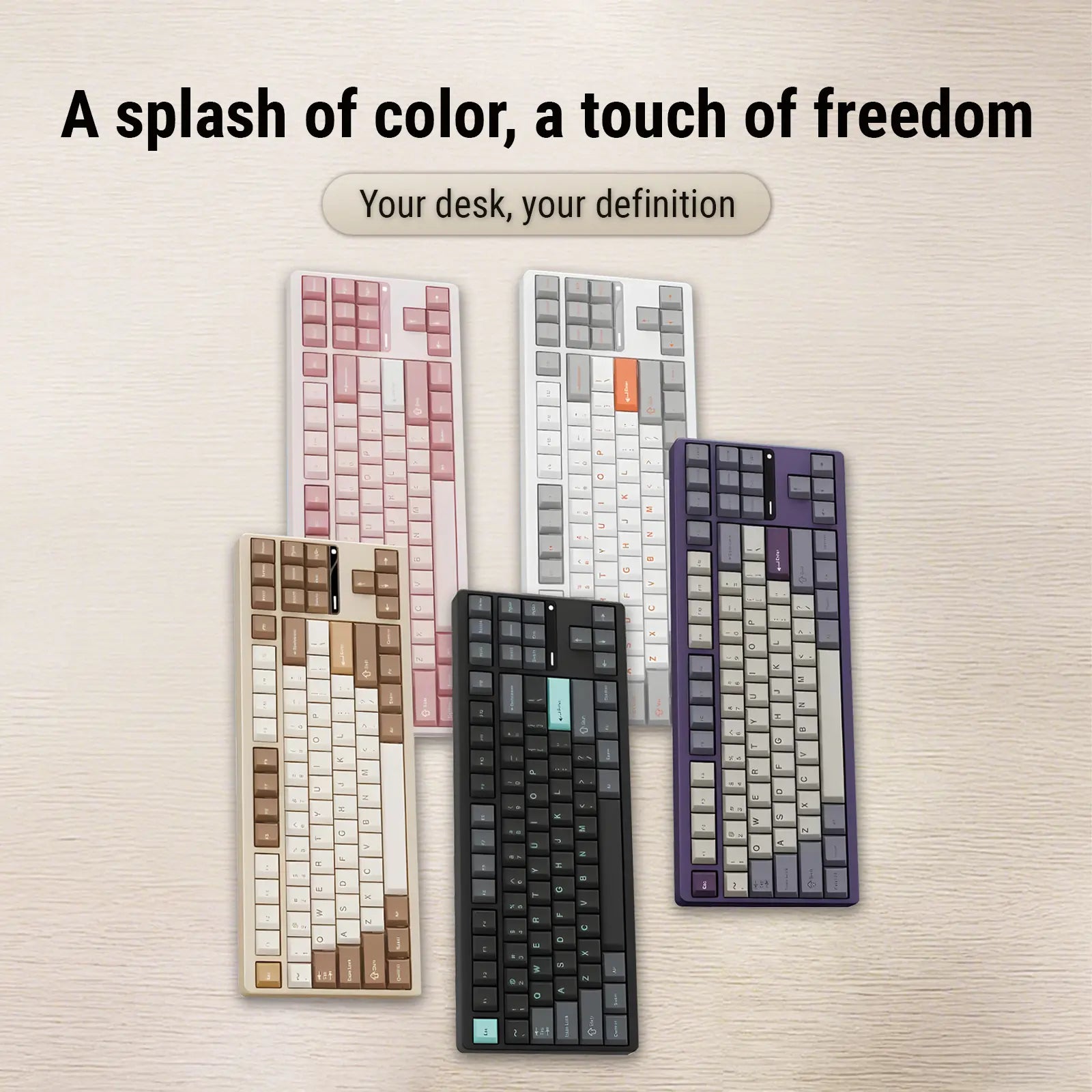 Ticktype Evoworks Evo80 Aluminum TKL Hotswap Wireless Keyboard Premium Office Keyboard