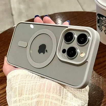 Luxury Clear Magnetic Wireless Charge for Magsafe Case for Iphone 17Air 17 16 15 13 12 11 Pro Max 15 14 plus Phone Cases Shockproof Cover