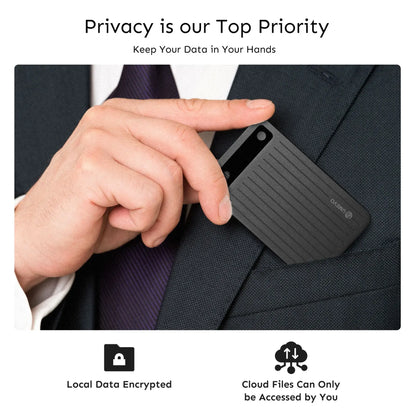 UMEVO Note Professional AI Voice Recorder for Business Meetings, Calls, and Interviews - Dual MEMS Microphones, Instant Display, 50-Hour Battery Life, AI Transcription & Summary, Premium Office Tool and Gift